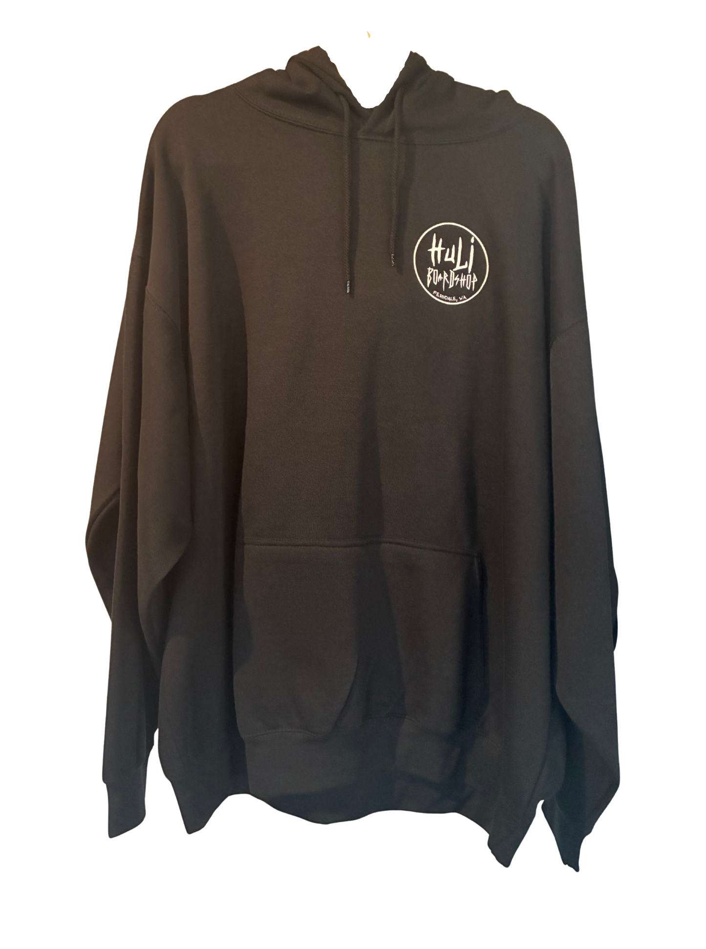 Huli Sweatshirt Circle Logo (Black)
