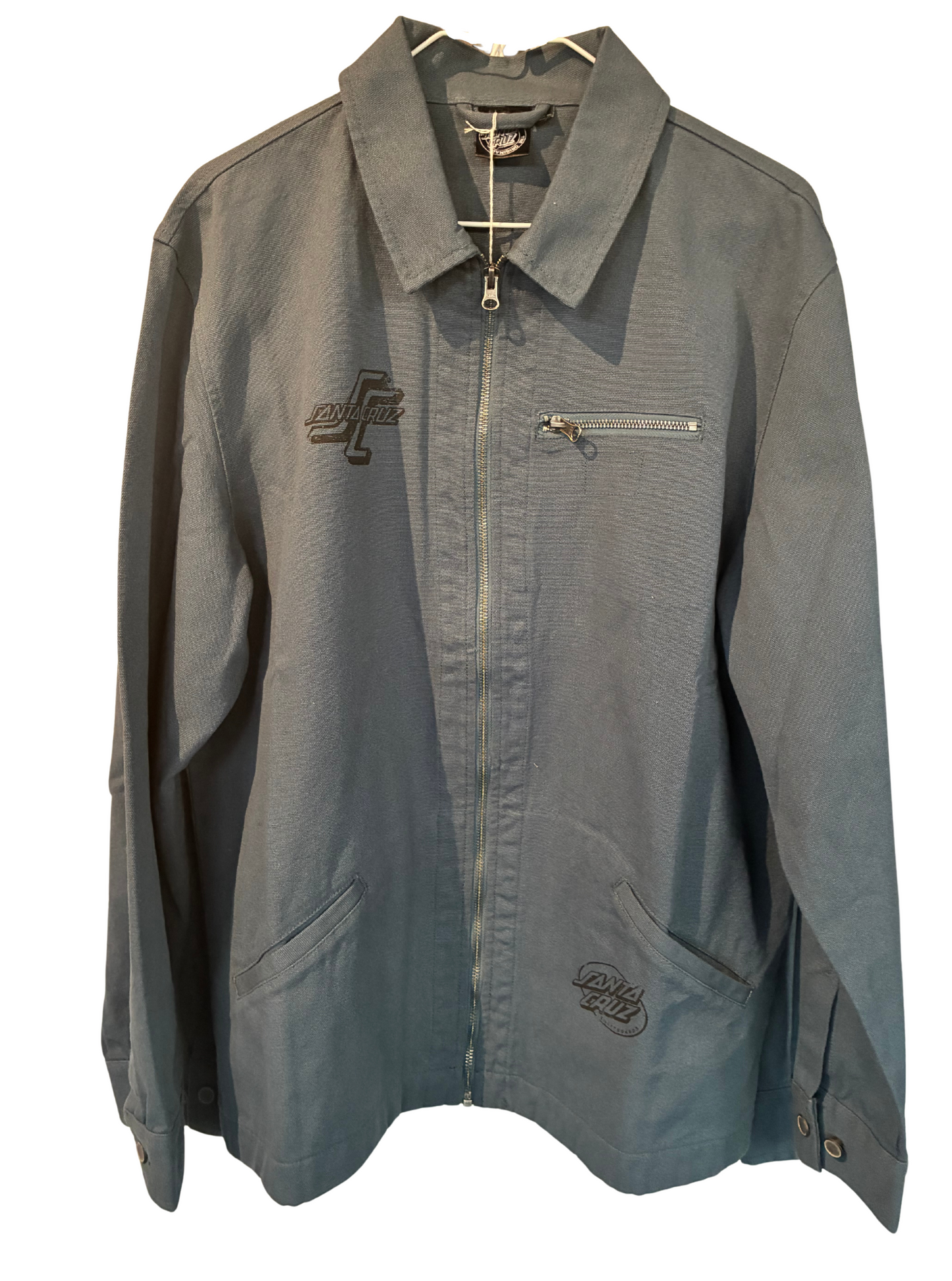 Santa Cruz Canvas Utility Jacket (Blue)