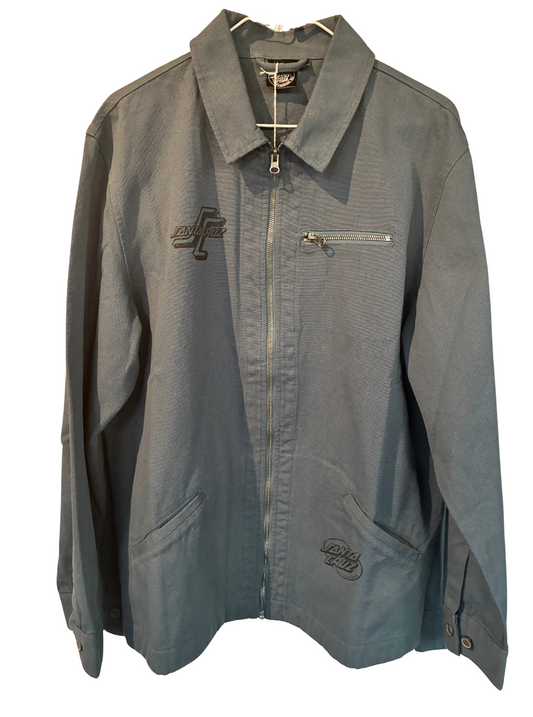 Santa Cruz Canvas Utility Jacket (Blue)
