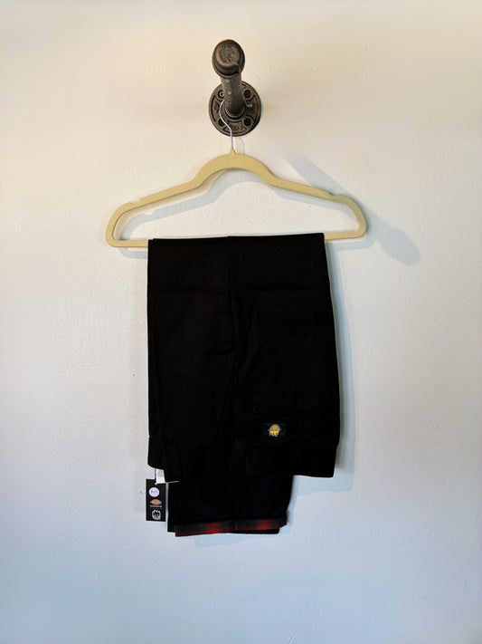 Dickies X Spitfire Flannel Cuff Pants - Black